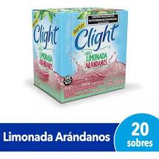 JUGO CLIGHT EN POLVO LIMONADA/ARANDANOS X 20S.