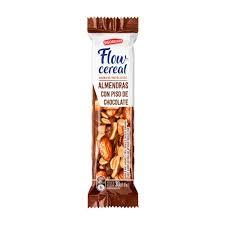 BARRA FLOW CEREAL ALMENDRAS C/PISO CHOC. X 30G.