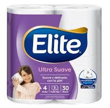 PAPEL HIG.ELITE ULTRA SUAVE H.DOBLE 4 X 30MTS.