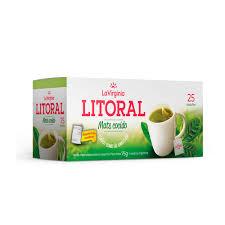 YERBA MATE LITORAL X 25 SAQ. S/SOBRES
