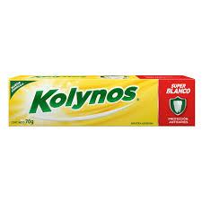 CREMA DENTAL KOLYNOS SUPER BLANCO X 70G.