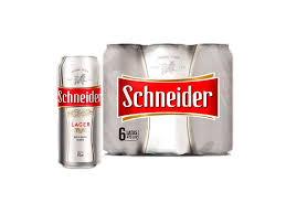 CERVEZA SCHNEIDER 6 X 473ML.