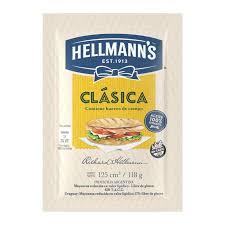 MAYONESA HELLMANNS CLASICA X 118G.