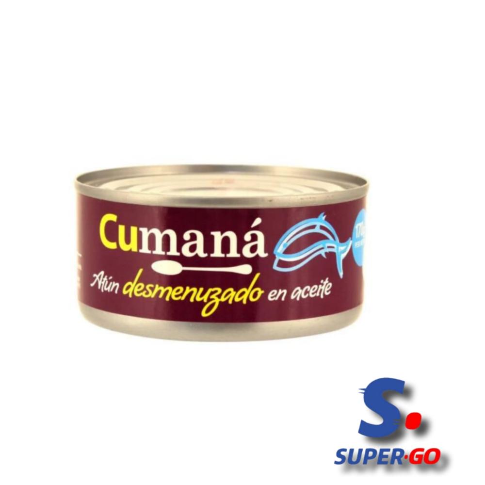 ATUN CUMANA DESM.EN ACEITE X 170G.