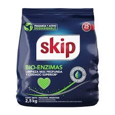 JABON SKIP EN POLVO BIO-ENZIMAS X 2.5 KG
