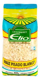 MAIZ ELIO PISADO BLANCO X 400G.