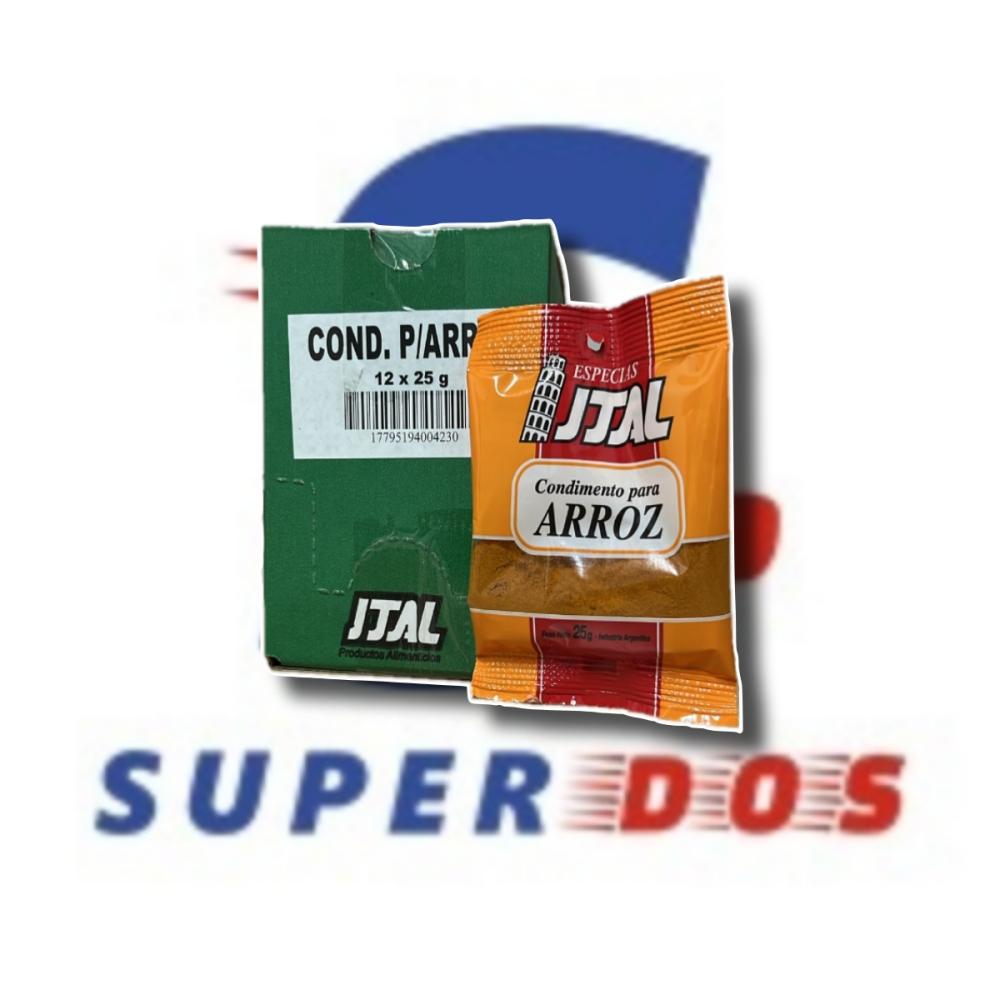 CONDIMENTO ITAL P/ARROZ 12 X 25G.