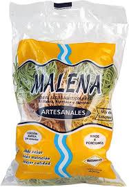 FIDEOS SECO MALENA NIDO MULTICOLOR FINO X 400G.
