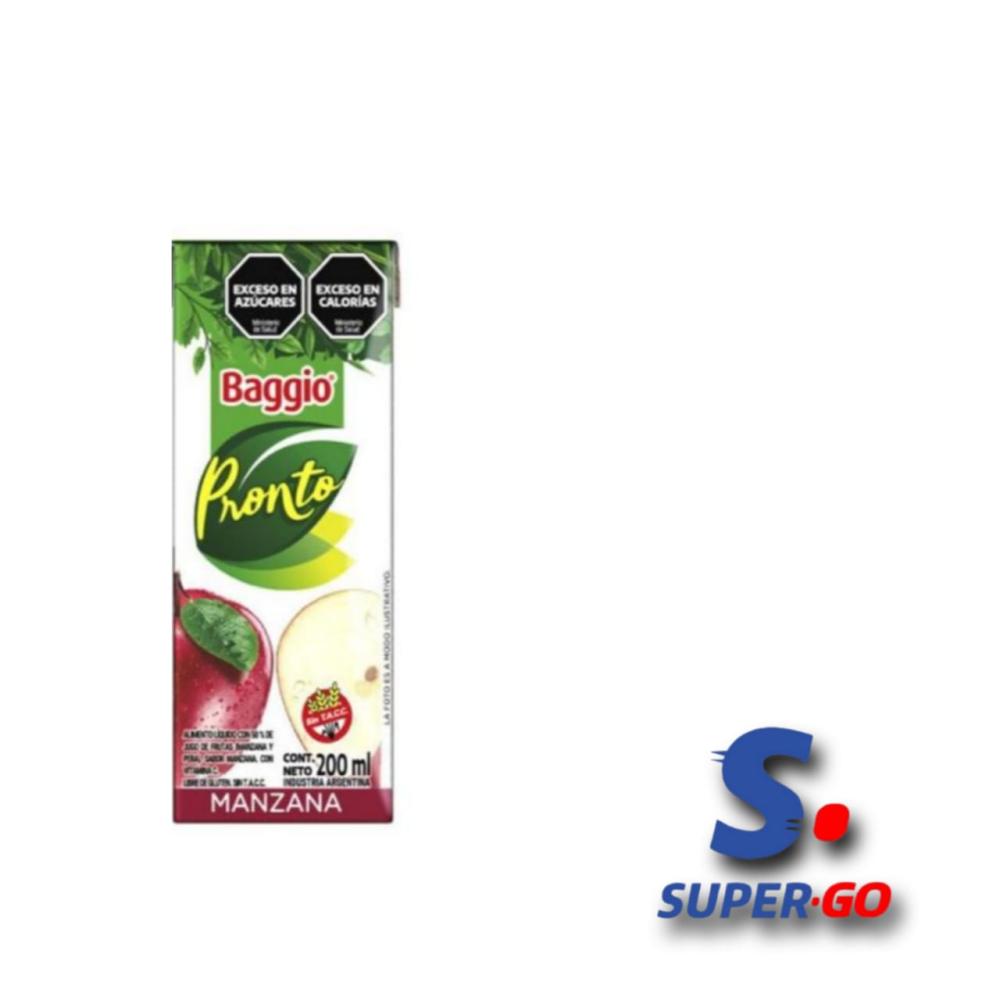 JUGO BAGGIO MANZANA X 200ML.