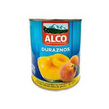 DURAZNO ALCO MITADES X 820 G.