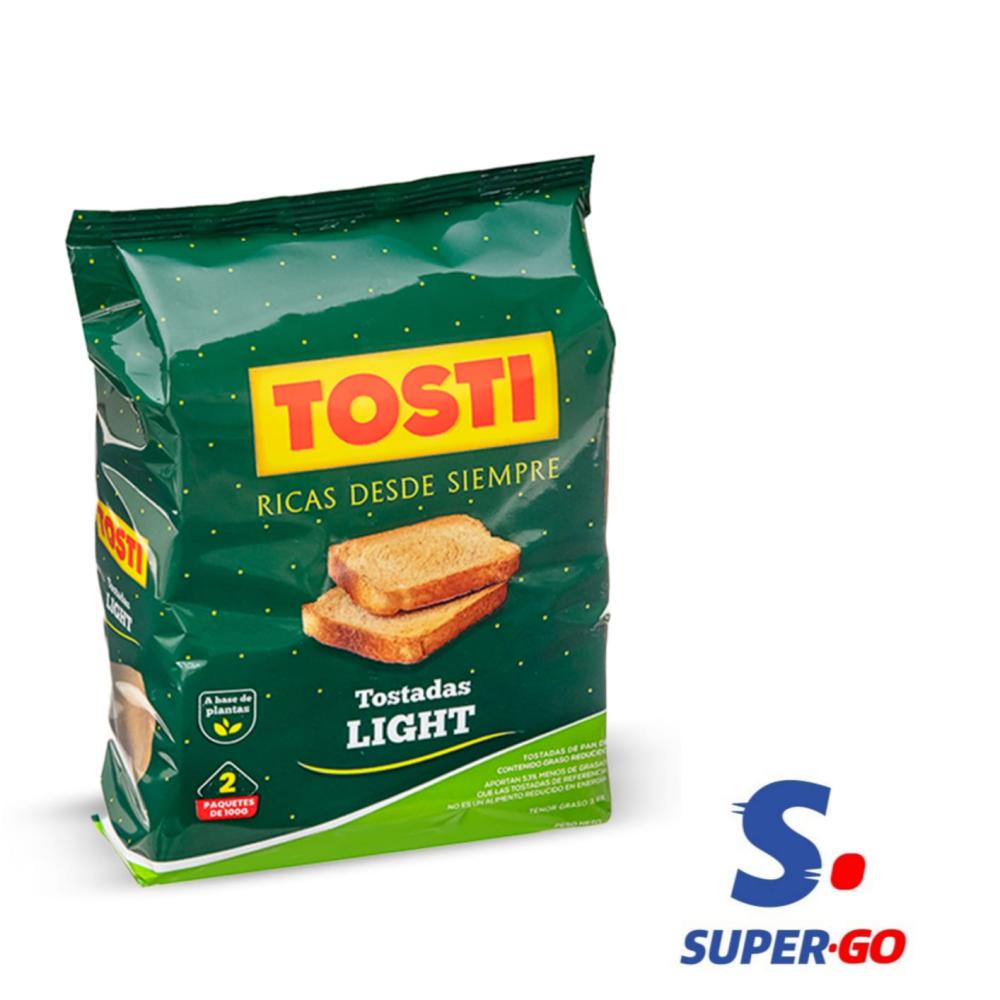 TOSTADAS TOSTI LIGHT X 200G.