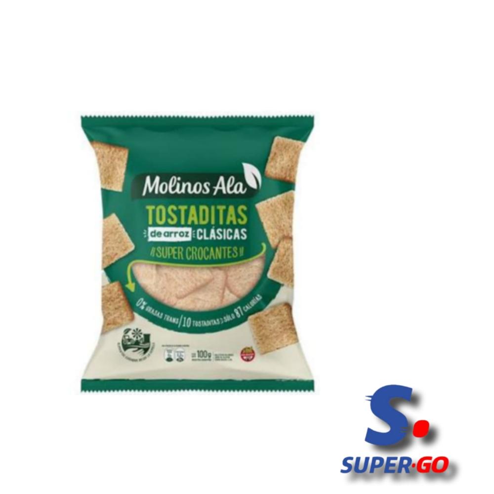 TOSTADITAS MOLINOS ALA CLASICA X 100G.
