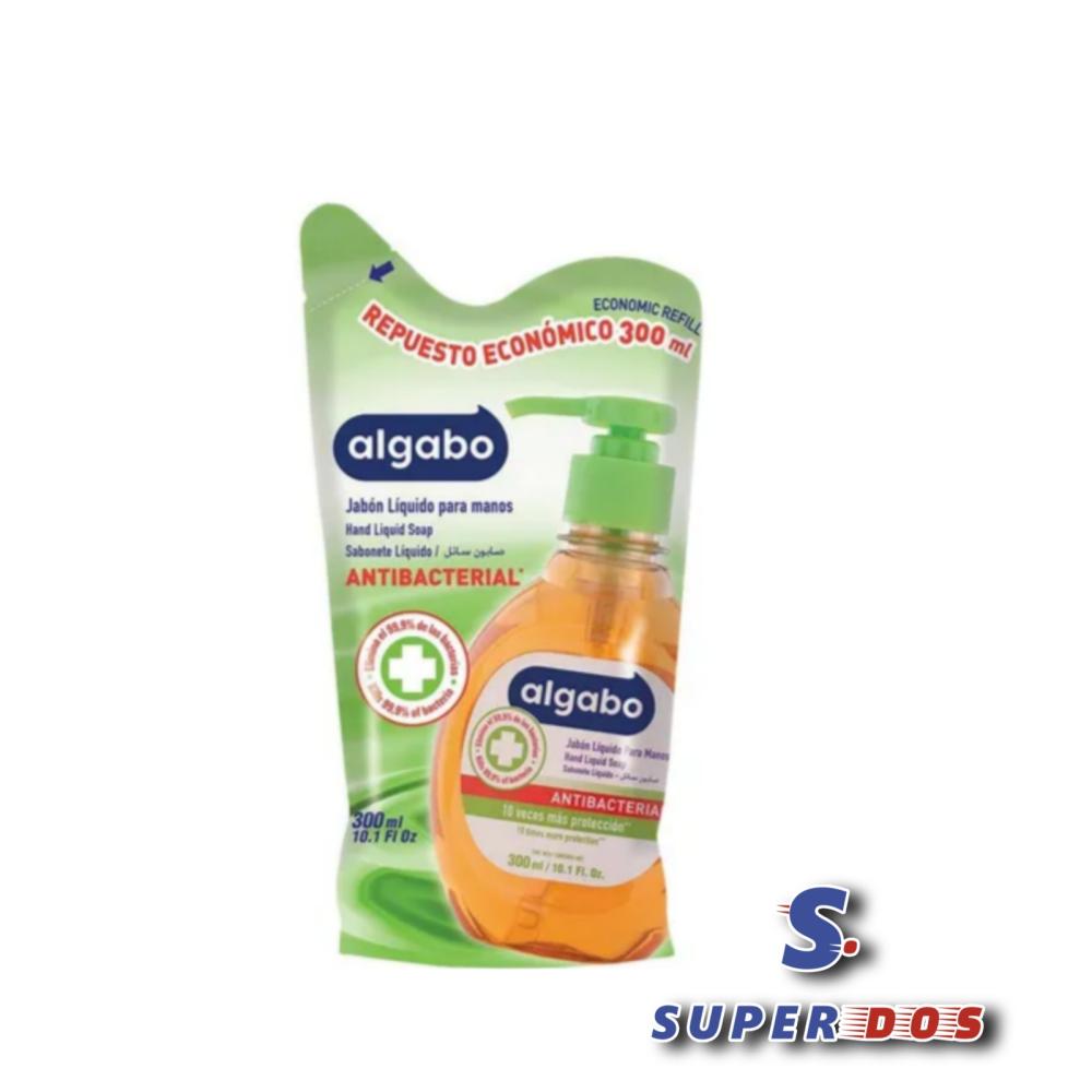 JABON LIQ.ALGABO ANTIBACTERIAL X 300ML.D/P