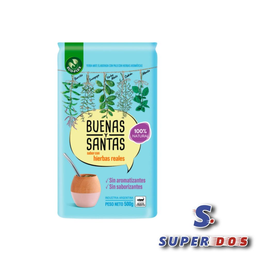 YERBA BUENAS Y SANTAS C/HIERBAS X 500 G.