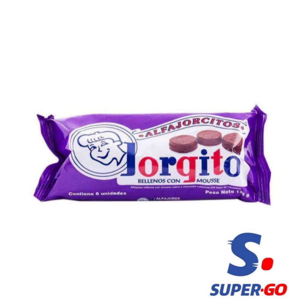 ALFAJOR JORGITO MOUSSE 6 X 128G.
