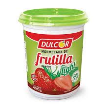 MERM.DULCOR LIGHT FRUTILLA X 420G. POTE