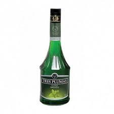 LICOR TRES PLUMAS MENTA X 700ML