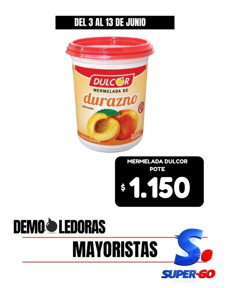 MERM.DULCOR NARANJA X 500G. POTE