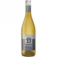 VINO LATITUD 33 CHARDONAY X 750ML.