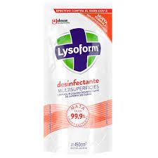 DESINFECTANTE LYSOFORM MULTISUP. X 450ML.