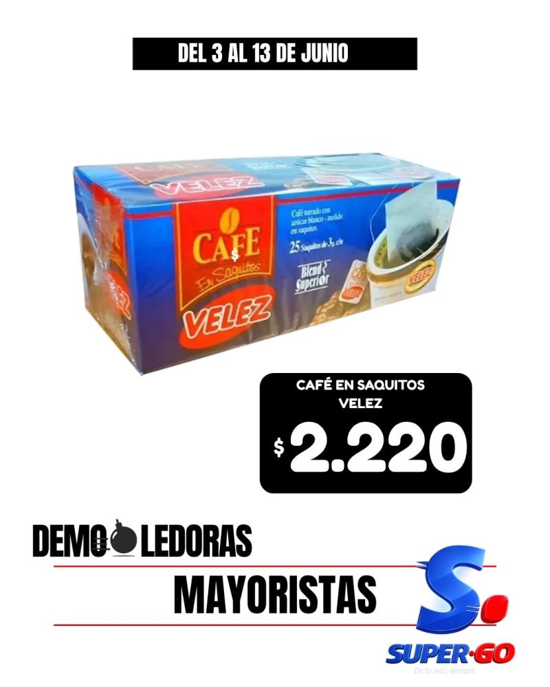CAFE VELEZ X 25 SAQ.S/ENSOBRAR