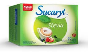 ENDULZ. SUCARYL STEVIA X 50 SOB.