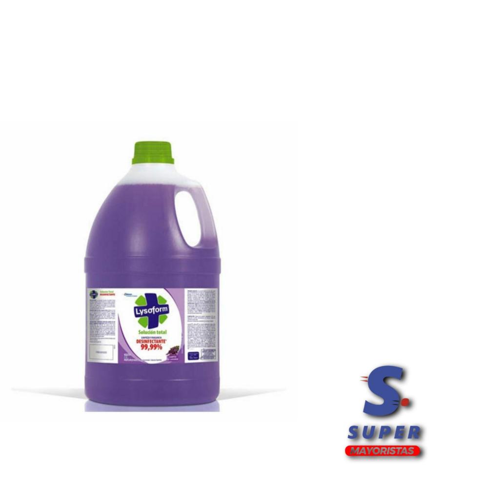 LIMP.LIQ.LYSOFORM LAVANDA X 4L.