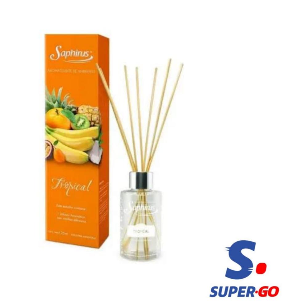 DIFUSORES SAPHIRUS TROPICAL X 125ML.