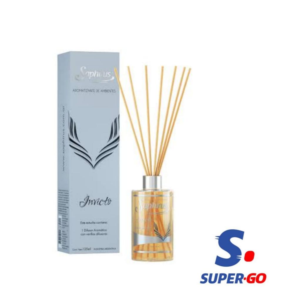 DIFUSORES SAPHIRUS INVICTO X 125ML
