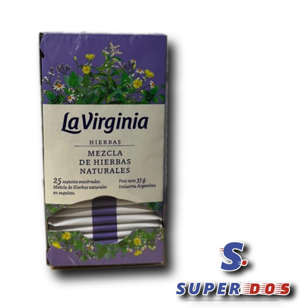 HERBO LA VIRGINIA MEZCLA HIERBAS X 25 SAQ