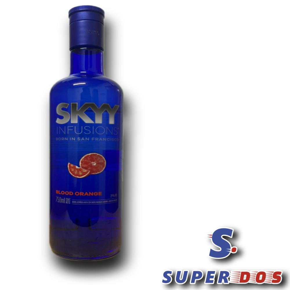 VODKA SKYY BLOOD ORANGE X 750ML.